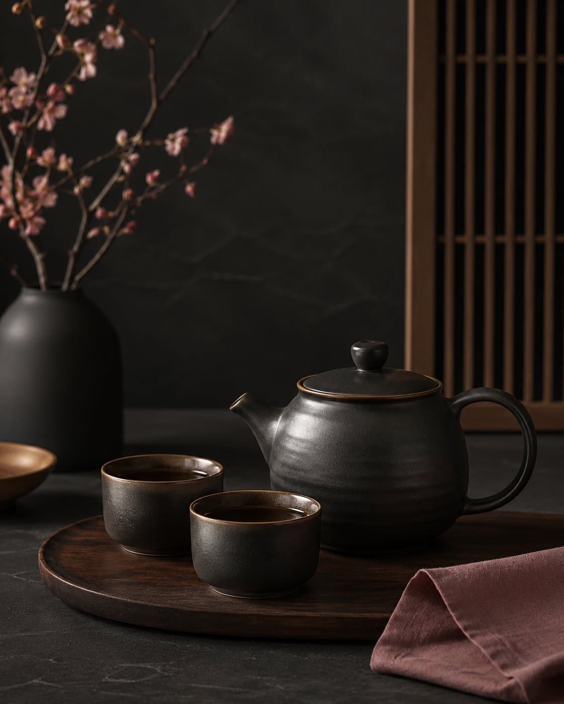 Minimal Ceramic Tea Set