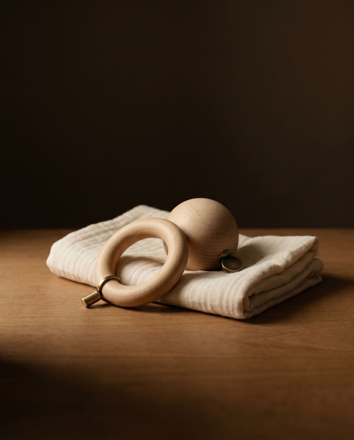 Beechwood Rattle and Teether