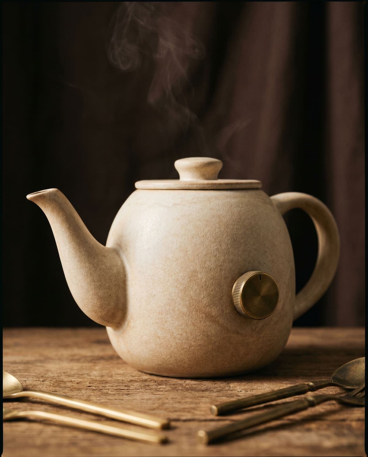Temperature Kettle in Matte Stone